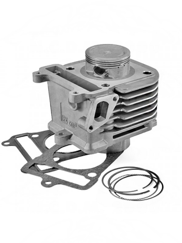 CILINDRO CARENZI KIT ALLUMINIO YAMAHA CYGNUS 125cc (2 valvole) D.52.4MM ( axe Ø15 ) 030316
