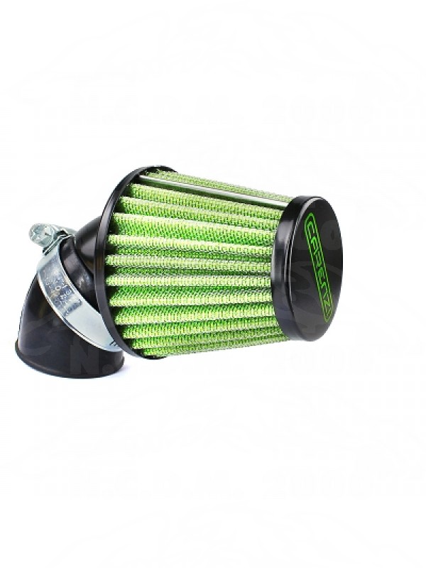 FILTRO ARIA CARENZI TIPO KN Ø28 / 35 45° REGOLABILE (TAGLIA L) 115050A