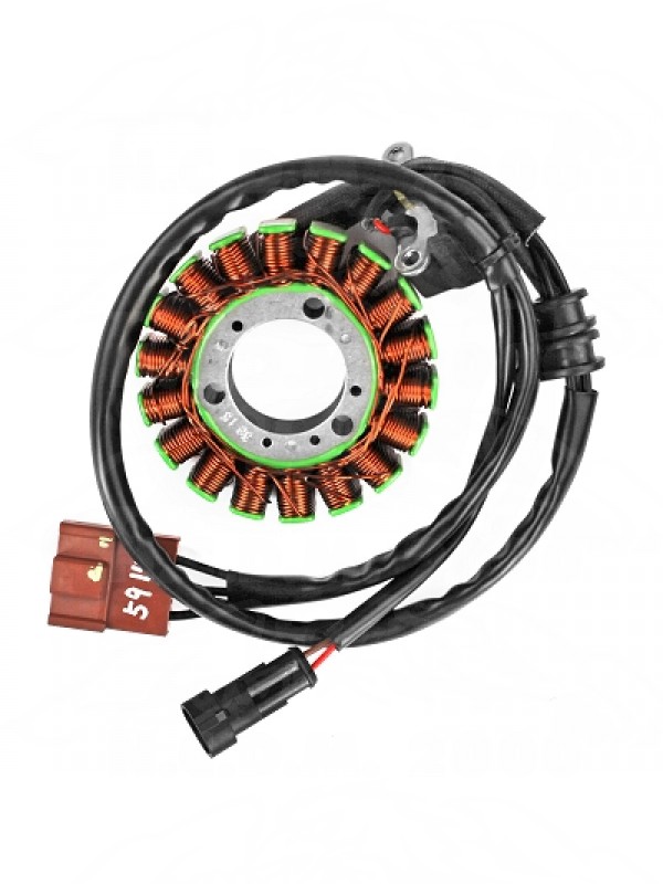 STATORE ACCENSIONE TOP QUALITY PIAGGIO 400 / 500 cc MP3 ( OEM: 58108R ) CON PICK UP 180311b
