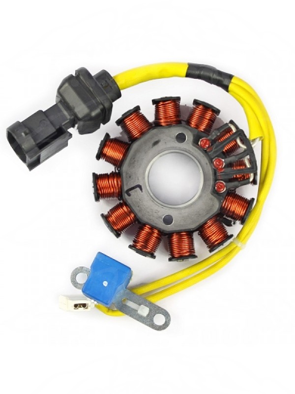 STATORE ACCENSIONE TOP QUALITY PIAGGIO X9 / VESPA LX / ET4 / XEVO 125CC ( OEM: 584690 / 639727 ) 180