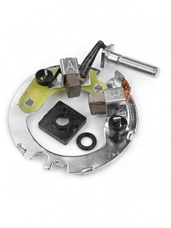 PORTA SPAZZOLE MOTORINO AVVIAMENTO HONDA SH 125 / PIAGGIO BEVERLY ( OEM : 31201-KFK-003 / 58142R ) 1