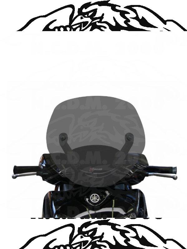 CUPOLINO FUME'SCURO YAMAHA  XENTER 125-150
