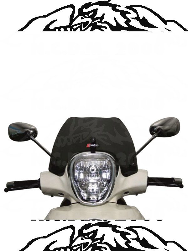 CUPOLINO PIAGGIO BEVERLY 300'10 FUME'C/ATT 28550