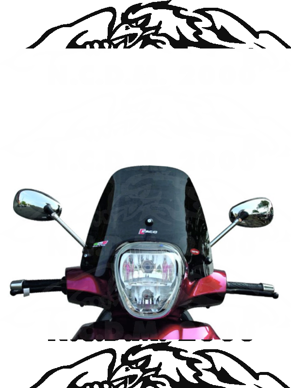 CUPOLINO PIAGGIO FUME' BEVERLY 300 ALTO'10-14