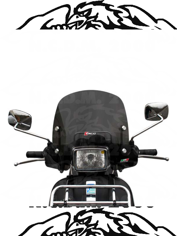 Cupolino Fumè modello "New Design" PIAGGIO Vespa S 28610  