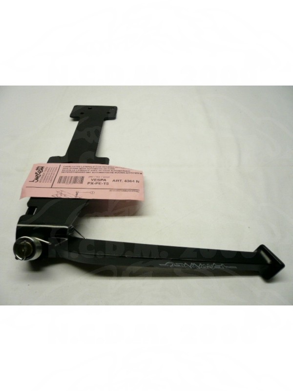 CAVALLETTO LATERALE VESPA PX t5 BUZZETTI NERO 4364
