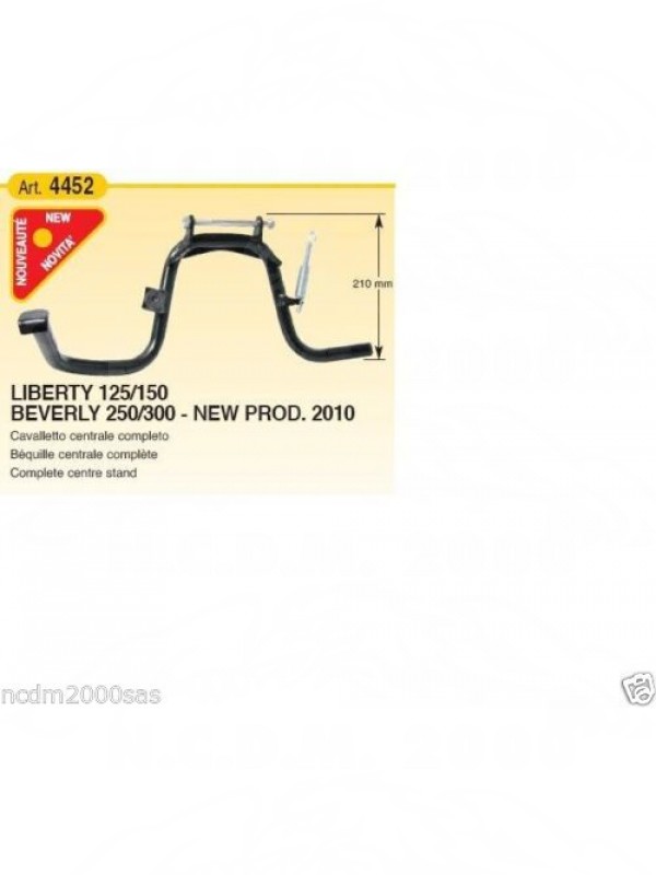   CAVALLETTO CENTRALE BUZZETTI 4452 PIAGGIO LIBERTY 125/150 BEVERLY 250/300 2010 