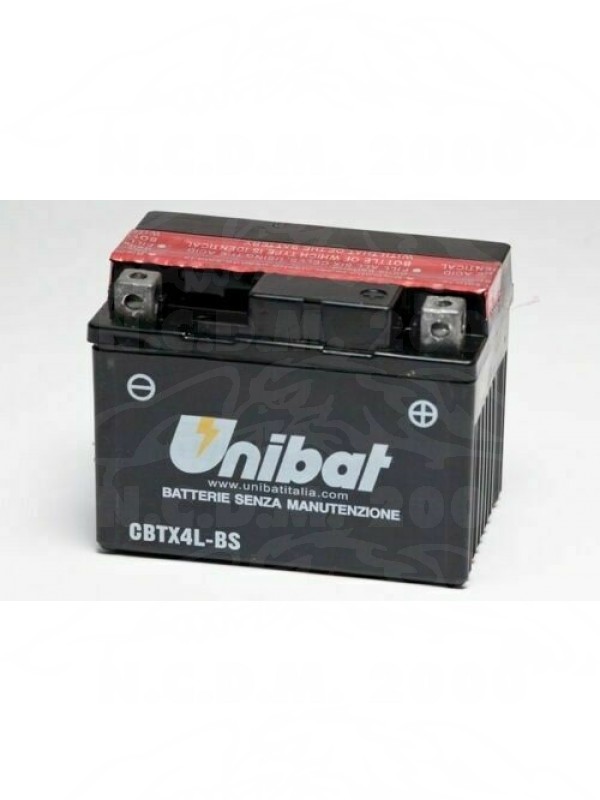 Batteria Unibat Cbtx4L-Bs=Ytx4L-Bs 12V 3Ah