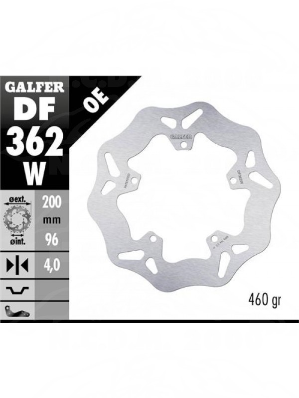 DISCO ANTERIORE GALFER PIAGGIO SCOOTER/VESPA PX 125/150/200-LML