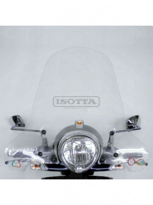   PARABREZZA WINDSHIELD ISOTTA CON ATTACCHI APRILIA SCARABEO 250 LIGHT 07 E101 