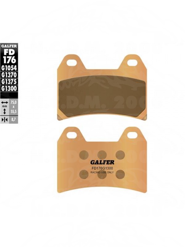 PASTIGLIE FRENO SINTER.STRADA GALFER ANTERIORE APRILIA-BMW-DUCATI- FD176G1370