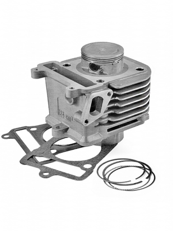 CILINDRO CARENZI KIT ALLUMINIO YAMAHA CYGNUS 125cc (2 valvole) D.52.4MM ( axe Ø15 ) 030316