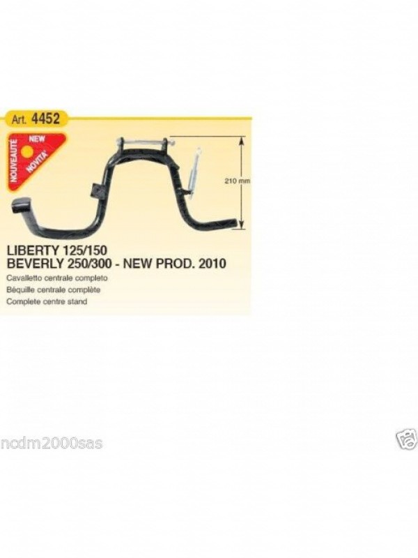   CAVALLETTO CENTRALE BUZZETTI 4452 PIAGGIO LIBERTY 125/150 BEVERLY 250/300 2010 