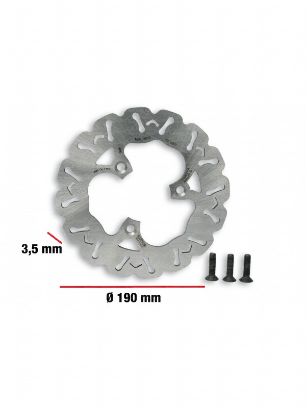  Disco freno WHOOP DISC Ø esterno 190 - spessore 3,5 mm 6212603