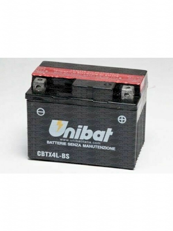 Batteria Unibat Cbtx4L-Bs=Ytx4L-Bs 12V 3Ah