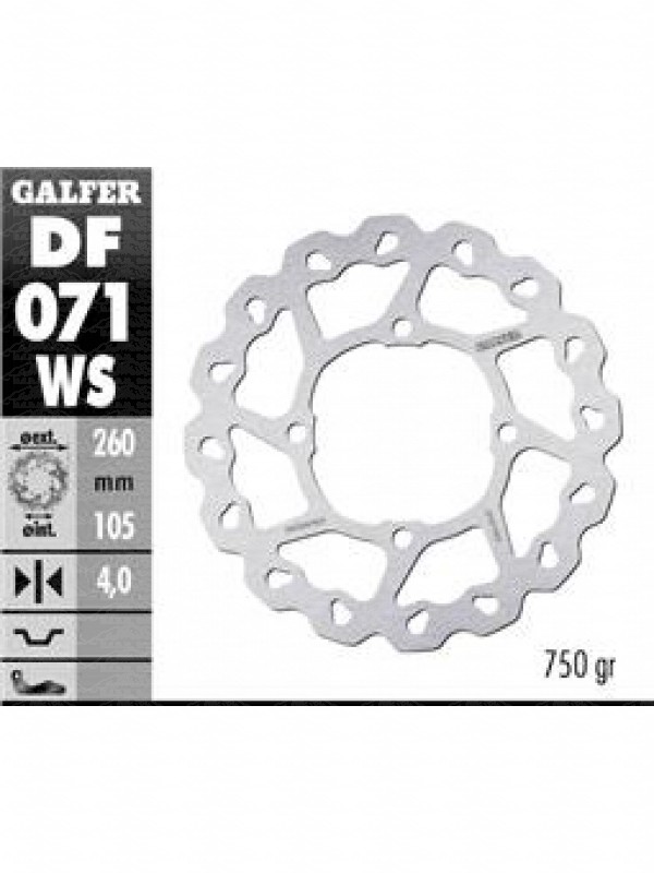 DISCO FRENO FISSO ANTERIORE HONDA SH /PS/DYLAN 125/150 DF071W