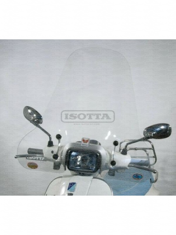 E360+A728 PARABREZZA CUPOLINO ISOTTA PER PIAGGIO VESPA 50 S 2007 