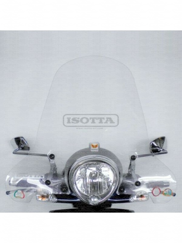  Dettagli su  E362+A711 PARABREZZA CUPOLINO ISOTTA PER PIAGGIO BEVERLY 500 2002 2006 