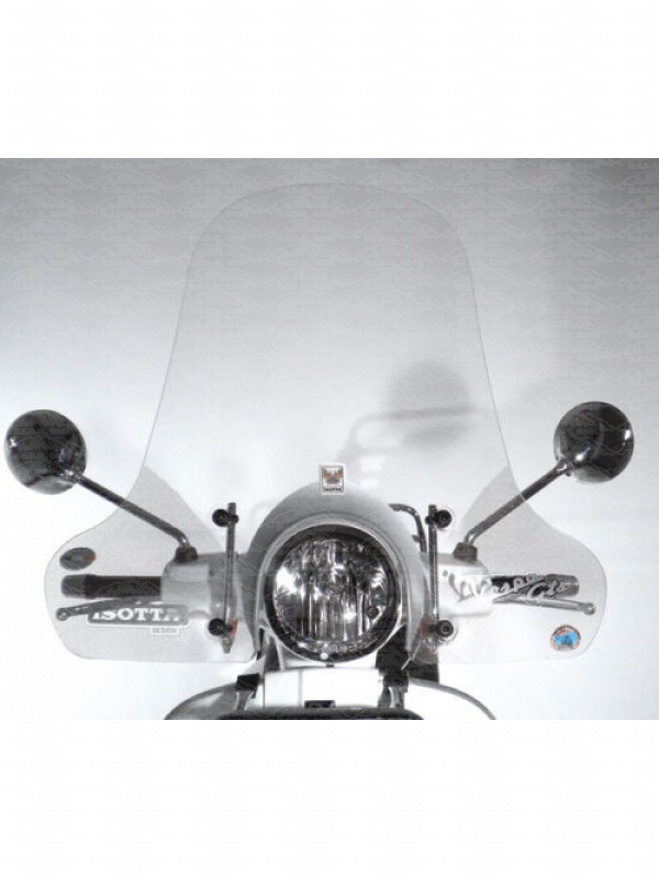 E366+A712 KIT PARABREZZA ISOTTA PER PIAGGIO VESPA GT-GTS-SUPER 125/200/250/300 