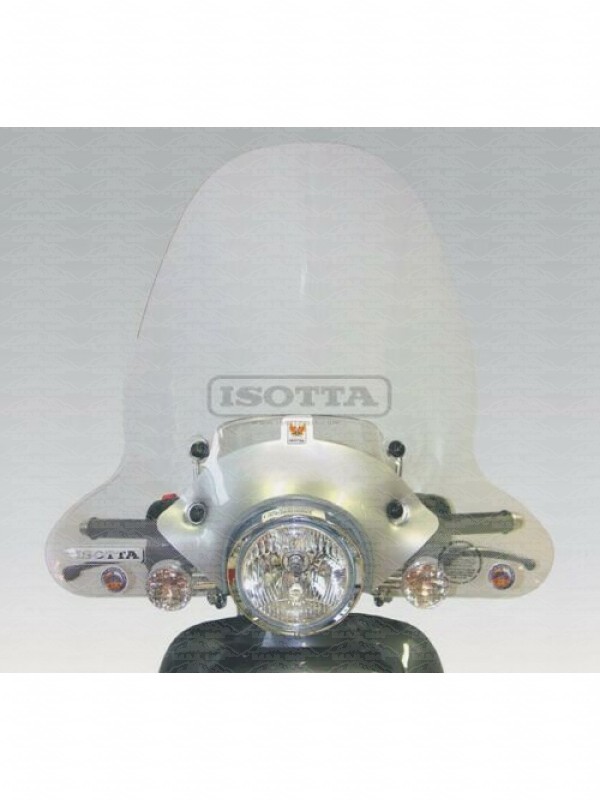 PARABREZZA CUPOLINO ISOTTA PER APRILIA SCARABEO 125 STREET 1999 2002 E5+A149