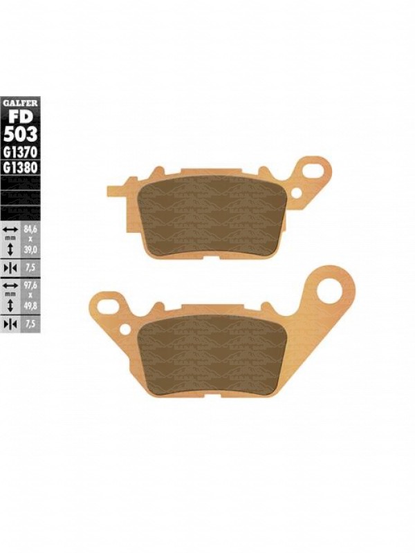 COPPIA PASTIGLIA FRENO ANTERIORE GALFER SINTER YAMAHA FD503G1370